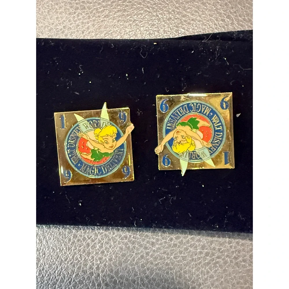 Walt Disney World Magic Kingdom Tinkerbell Year 1999 Commemorative Pins Set - Picture 2 of 3